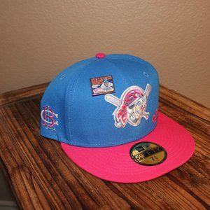 Pirates Cotton Candy Big League Chew Fitted Hat | Size 7 5/8